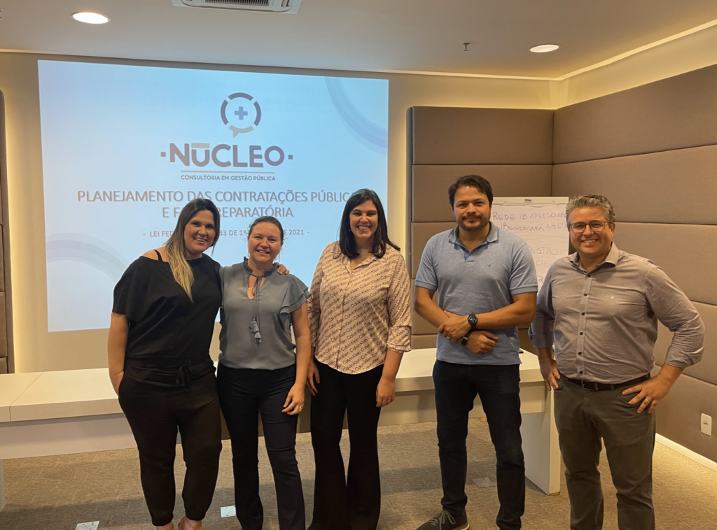  Sócios da Núcleo com o Prefeito de Araçoiaba, José Carlos de Quevedo Junior