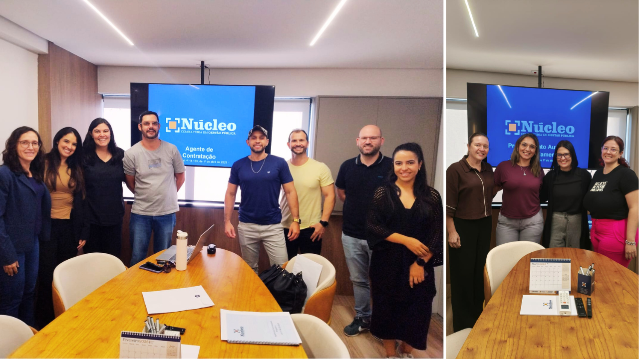 nova sala de treinamento da nucleo gesto publica